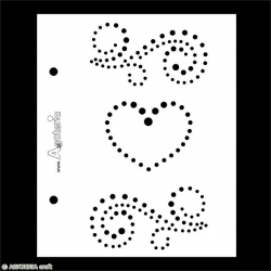 Stencil - Dots and Ornaments