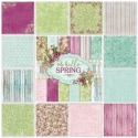 Oh Hello Spring! - set of 6 scrabooking papers