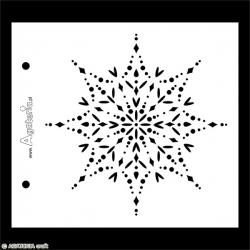 Stencil - Doily snowflake