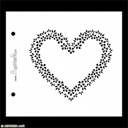 Stencil - heart