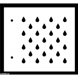 Stencil - Rain 1