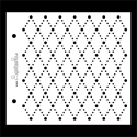 Stencil - Dots and Rhombuses