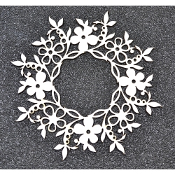 Chipboard - Spring Wreath