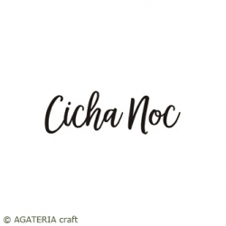 Sentiment stamp in Polish: "Cicha noc" - BIG