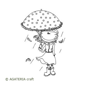 Matylda pod parasolką