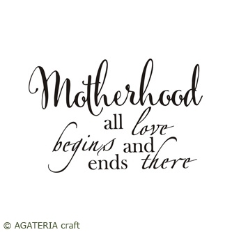 Motherhood all love...