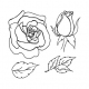 Róża - zestaw 1 mały5902557830237