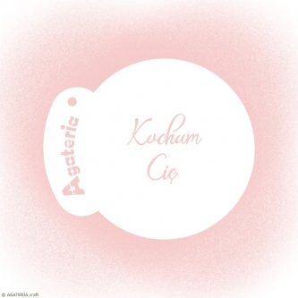 Szablon Kocham  Cię