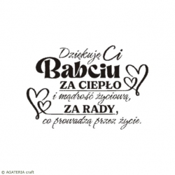 Dziękuję Ci Babciu za ciepło