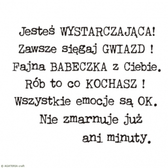 Zestaw napisów wspierających ( 6 napisów)