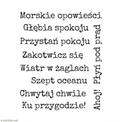 Zestaw napisów Morskie opowieści