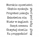 Zestaw napisów Morskie opowieści