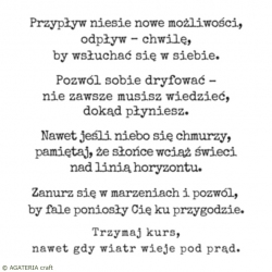 Zestaw napisów morskich