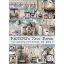 Papiery ryżowe  A5  - zestaw 1 - Maremi's Small Art