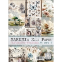 Papiery ryżowe  A5  - zestaw 3 - Maremi's Small Art