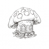 Muchomor domek