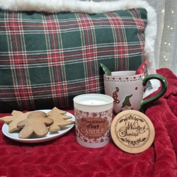 Piernikowy dom - świeca sojowa