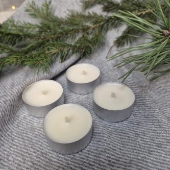 Tealighty sojowe 4 sztuki
