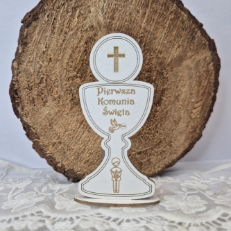 Kielich do boxa dwustronny (chłopiec, gołąbek)