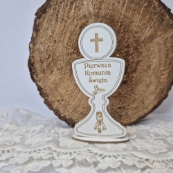 Kielich do boxa 4 dwustronny (dziewczynka, gołąbek)