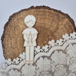 Chłopiec komunijny (grawer)