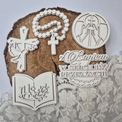 Zestaw komunijny do boxa 3D