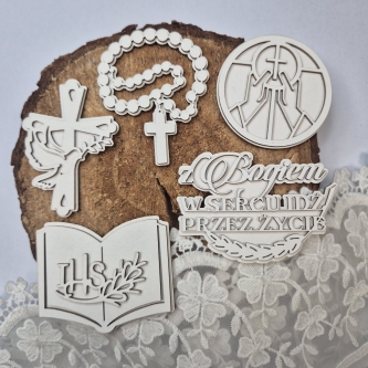 Zestaw komunijny do boxa 3D