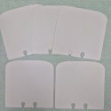Karty do organizera Memory papier scrapowy biały