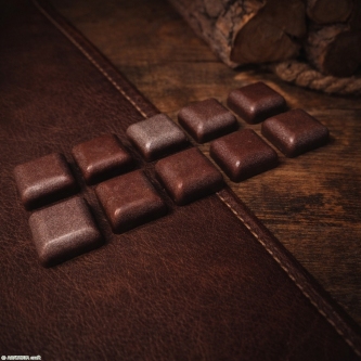 Wosk zapachowy- Skórzane drewno