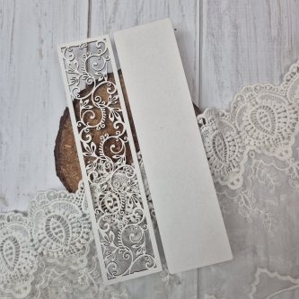 Panel na kartkę i pudełko DL roślinne - 2szt