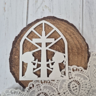 Witraż / okno z  dziećmi na ściankę do exploding box