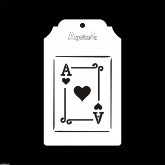 MASKA / SZABLON KARTA KIER AS