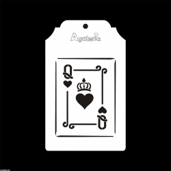 MASKA / SZABLON KARTA KIER DAMA