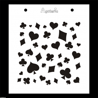 MASKA / SZABLON TŁO KARTY