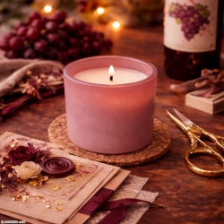 Łyk kreatywności - świeca sojowa