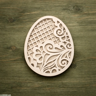 Jajo, pisanka roślinna 3D