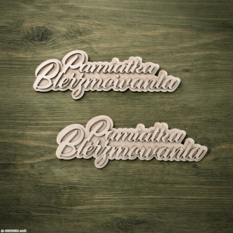 Pamiątka Bierzmowania 3 - 2szt