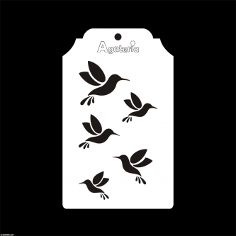 MASKA / SZABLON KOLIBERKI MAŁA