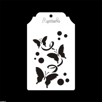 MASKA / SZBLON MOTYLKI MAŁE