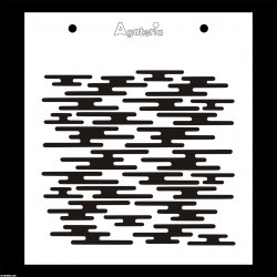 MASKA / SZABLON ZYG ZAG