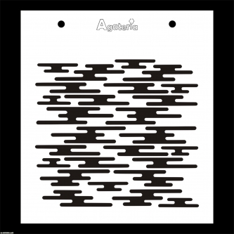 MASKA / SZABLON ZYG ZAG