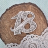 Cyfra ozdobna 18 2D