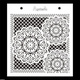 MASKA  / SZABLON KORONKA SERWETKI