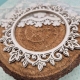 Ramka ornament 2D okrągła Elegance