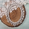 Ramka ornament 2D oval Elegance