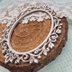 Ramka ornament 2D oval Elegance