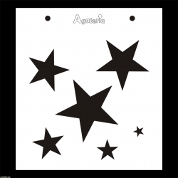 MASKA / SZABLON KSZTAŁTY GWIAZDKA