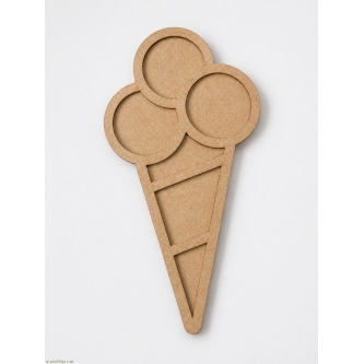 Lody - baza HDF do wypełnienia (efekt sensoryczny)