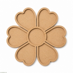 Kwiat - baza HDF do wypełnienia (efekt sensoryczny)