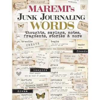 Junk Journaling WORDS, Maremi small art
